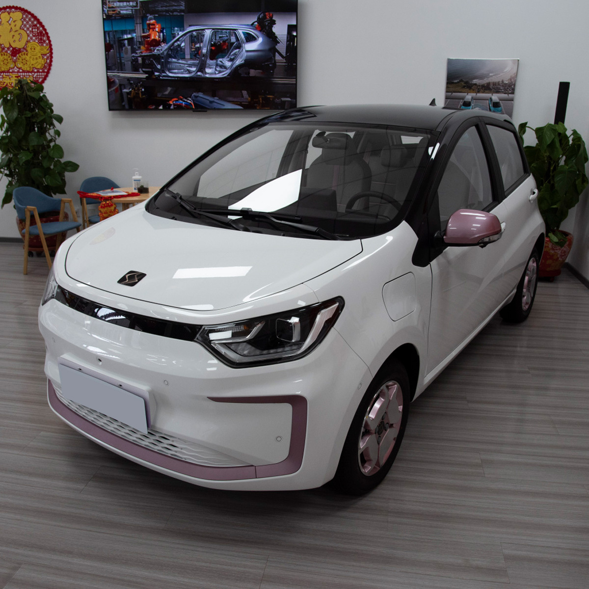 2023 Mini Vechiculos Coches Electrico Flower Fairy carro electrico china price mini Electric Car MINI ELECTR Uzbekistan In Stock