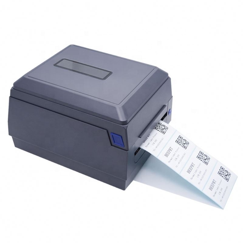 TF401 Innovative Design Thermal transfer Label Printer 300 Meters Ribbon Printer