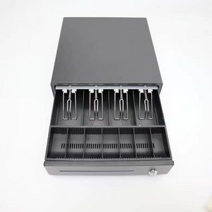 Metal 410 electronic pos cash drawer register RJ11/RJ12 Automatic Cash Drawer with hidden slot