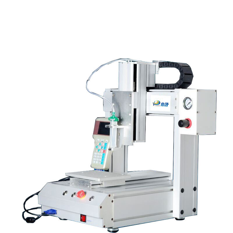 Full Automatic 300mm Stroke Glue Dispensing Machine 3 Axis Glue Dispenser  for Small-Scale Production