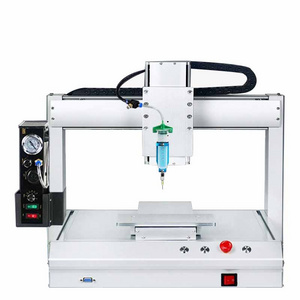 Full Automatic 300mm Stroke Glue Dispensing Machine 3 Axis Glue Dispenser  for Small-Scale Production