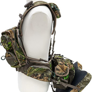 Mossy Oak Longbeard Strap Turkey Hunting Vest, Turkey Vest for Hunting with Seat tactical hunting vest