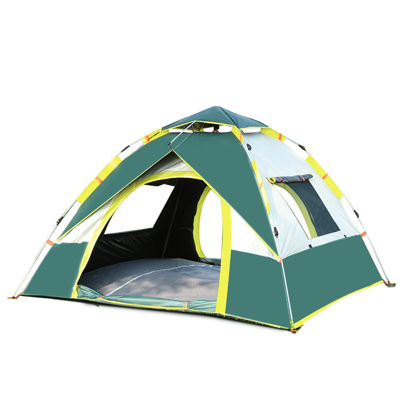 wholesale family camping tents hot selling outdoor glamping  auto quick custom opening beach automatic open folding