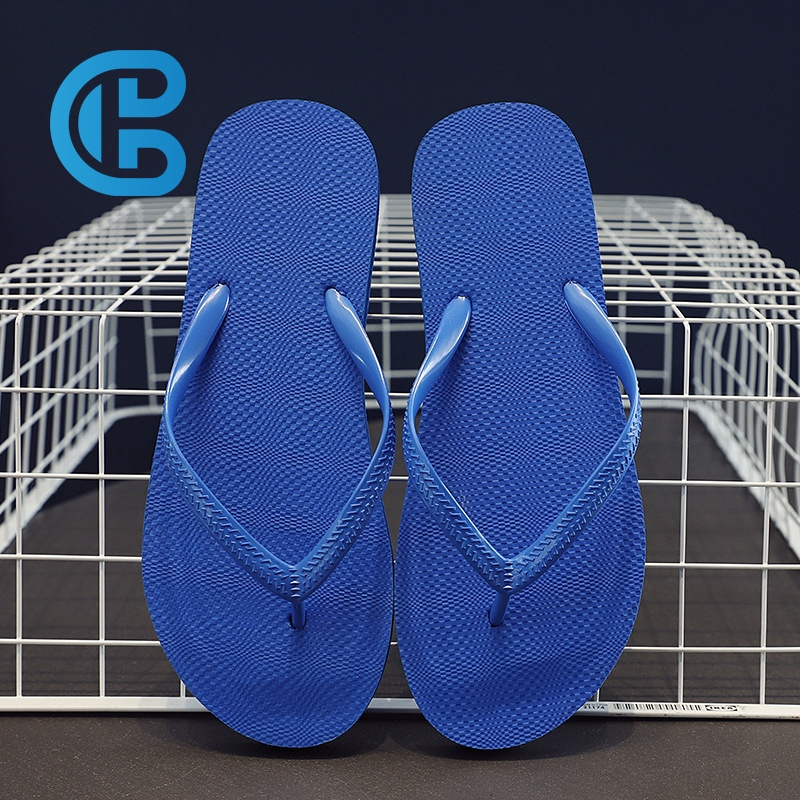 Wholesale Outdoor Customized New Fashion Simple Cheap Flat Beach Thong Slipper PVC Girls Wedding Flip Flops