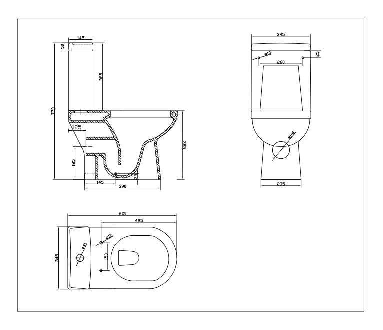 sanitaryware new design ceramic toilet modern quick release seat two pieces ceramic toilet