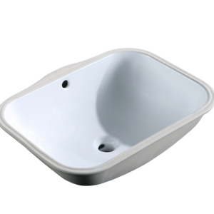 Hot Selling Durable Porcelain Undercounter Basin White Sink Undermounted Ceramic Wash Basin