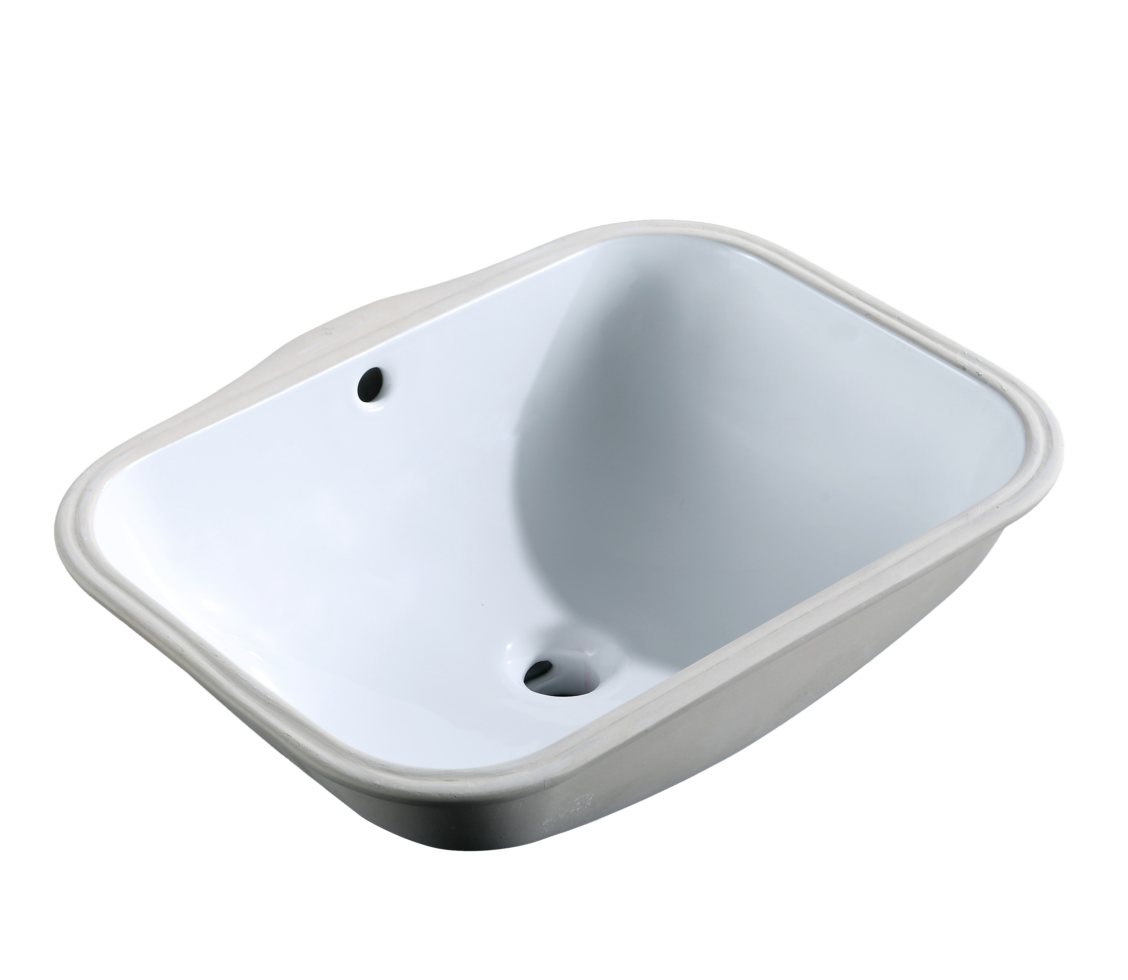 Hot Selling Durable Porcelain Undercounter Basin White Sink Undermounted Ceramic Wash Basin