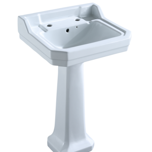 Bathroom Ceramic Sink  Ceramic Hand Wash Basin Full Pedestal Ceramic Sanitary