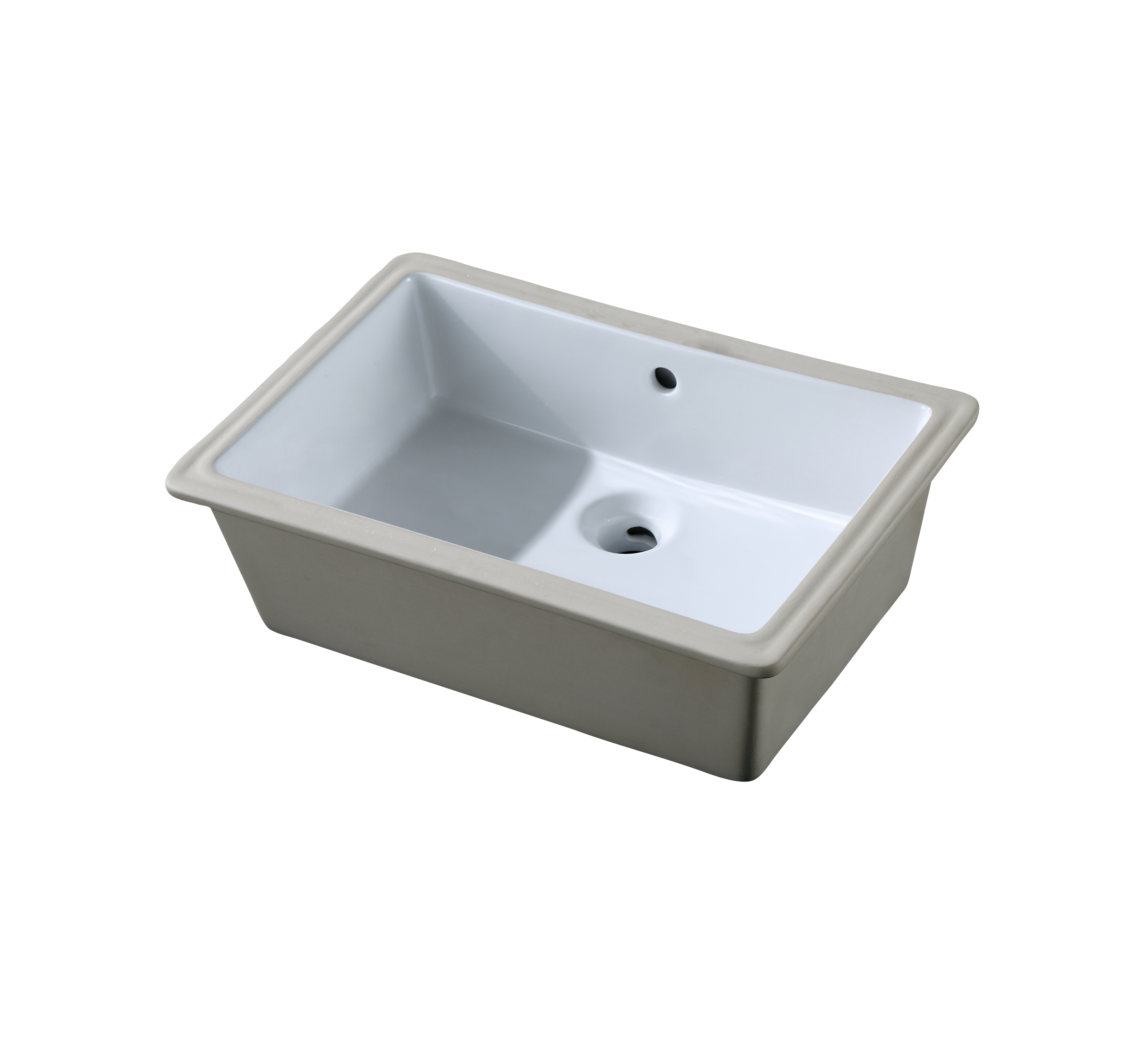 Qualified Ceramic Wall Mounted Basin Rectangle Bathroom Small Size Wash Basin Sink