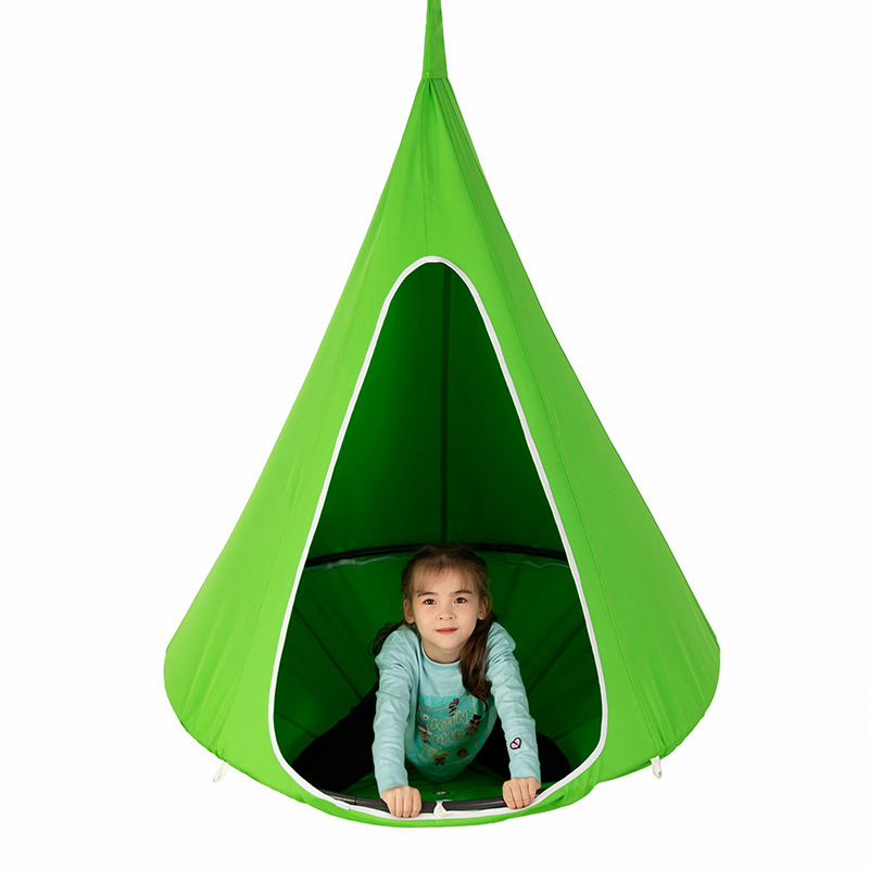 Hot Best Seller Children Sensory Therapy Swing for Kids Elastic Hanging Hammock Indoor Nylon Single Double Layers Outdoor