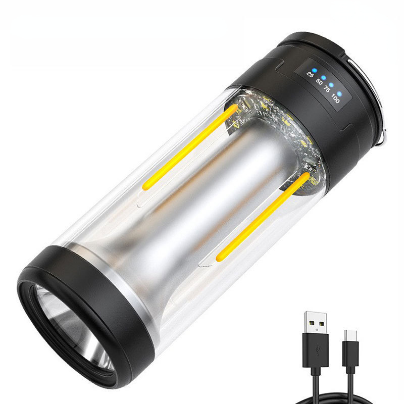 Good Quality Led Camping Lampe Solaire Rechargeable De Gas Extra Long Light Outdoor Camp Lamp