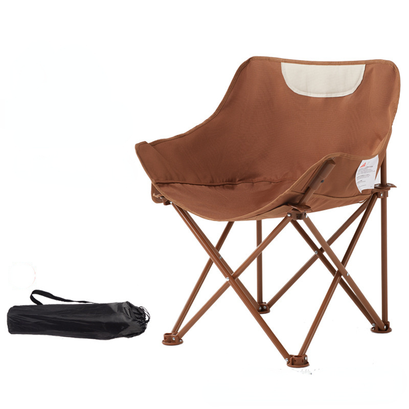 New Hitree Design Folding Camping Chair with Cooler Bag Foldable Captain Chair Portable Tailgate Chair