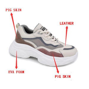 New Style Sneakers Women Flat Platform Sport Running Shoes Causal Outdoor Walking Chunky Soft For Women Shoes Zapatos De Mujer