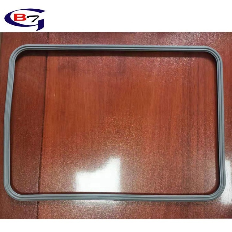 Custom Molded Silicone Rubber Gasket Seals Silicone Rubber Extrusion Oven Door Seal Gasket