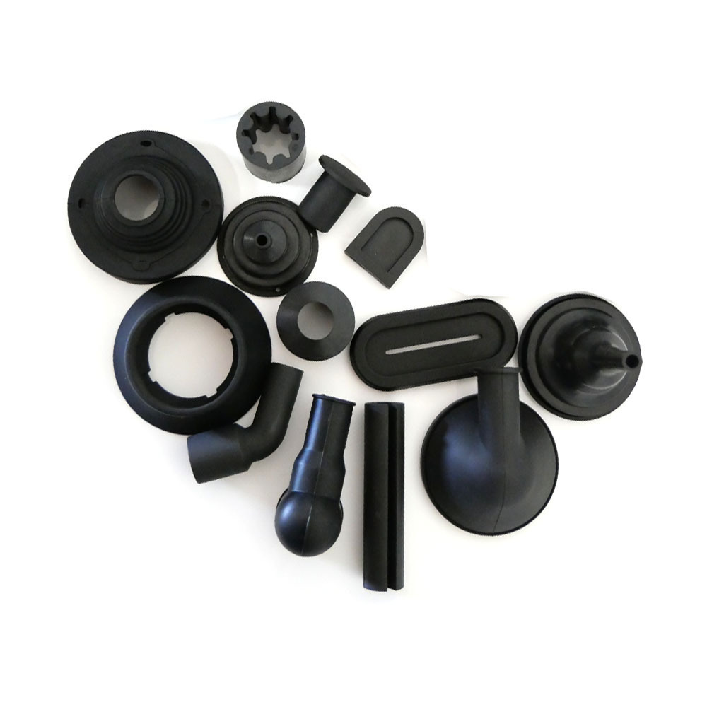 Custom Rubber Factory Price  Made EPDM NBR FKM CR Other Rubber Products rubber grommet square round customized shape