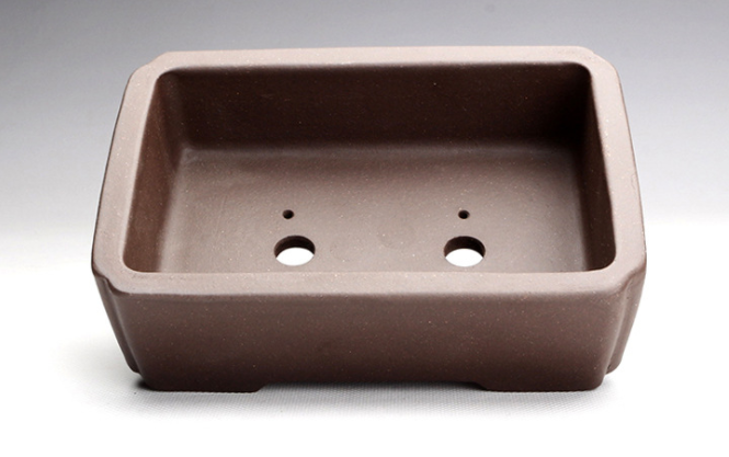 wholesale chinese modern rectangle ceramic bonsai pot