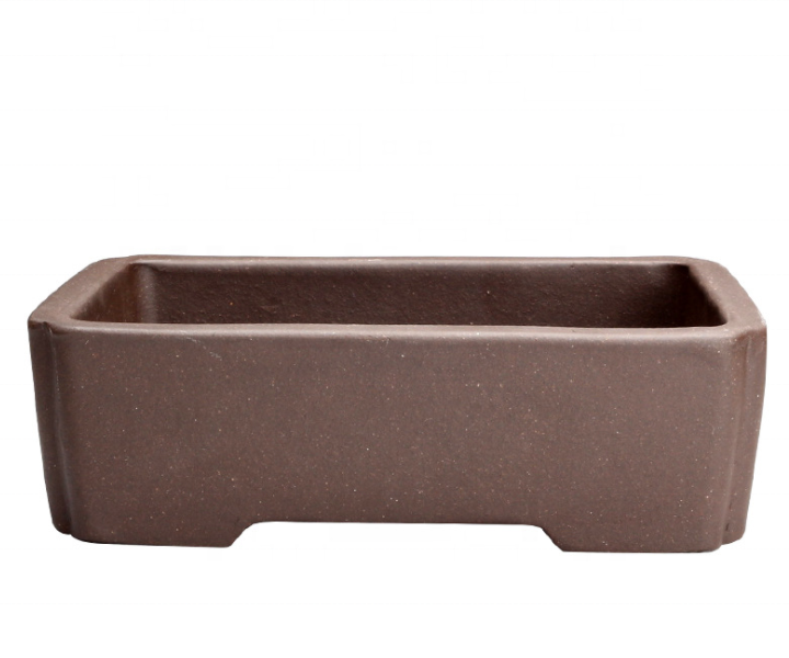 wholesale chinese modern rectangle ceramic bonsai pot