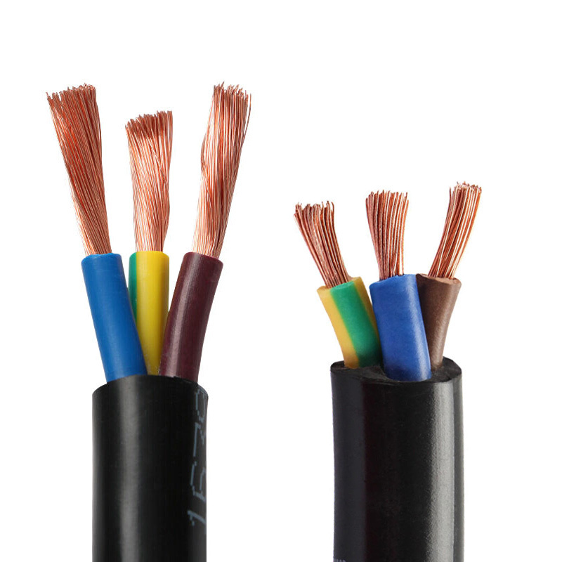 Good Selling Copper Wire 2.5 mm 3 Core H05VV-F PVC Jacket Solid Copper Electrical Wire for Appliances Wiring