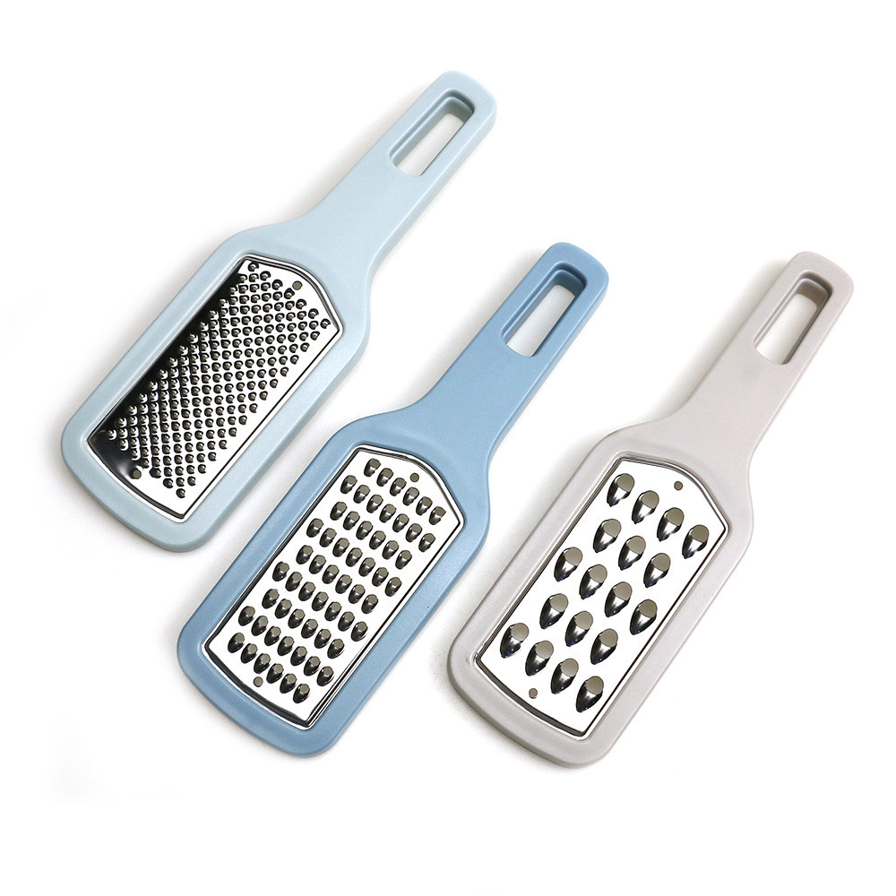 Multifunctional vegetable shredder set household stainless steel cheese grater stackable three in one wire planer set