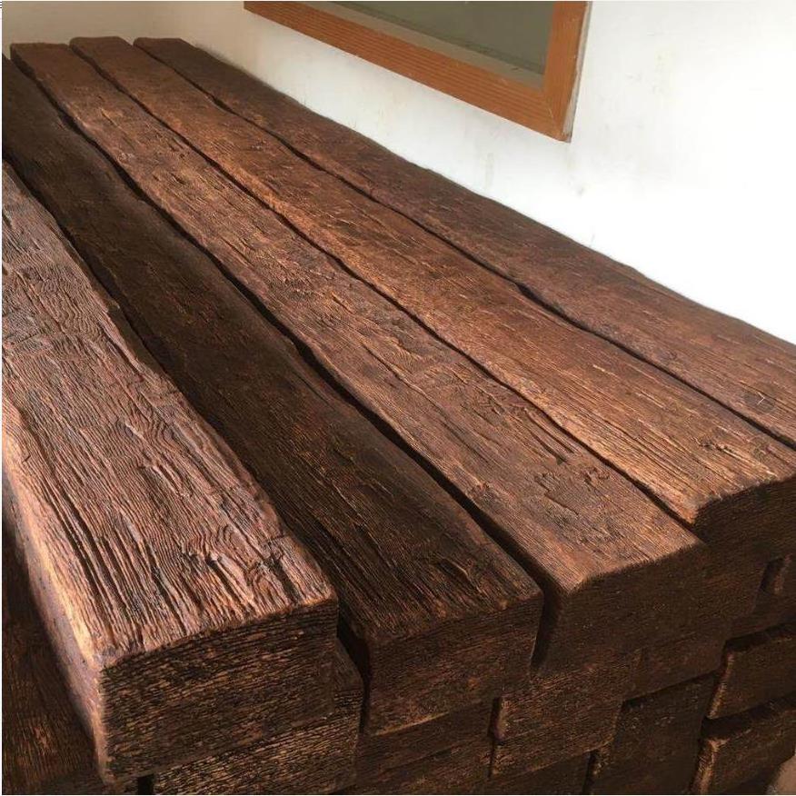 Factory wholesale light weight ceiling decoration Polyurethane faux wood beams