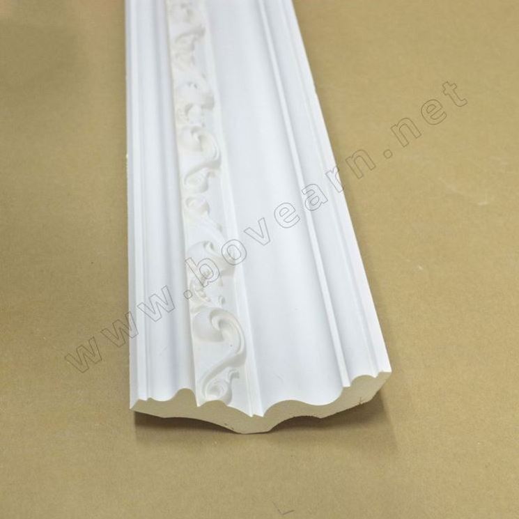 pop building material crown molding flexible fireproof carved Mouldings