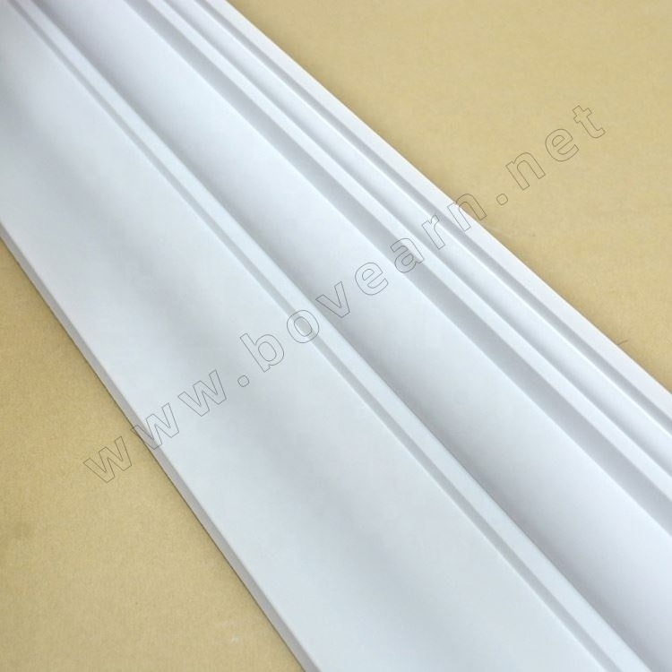 Polyurethane Lighted Crown Baseboard molding In Cornice