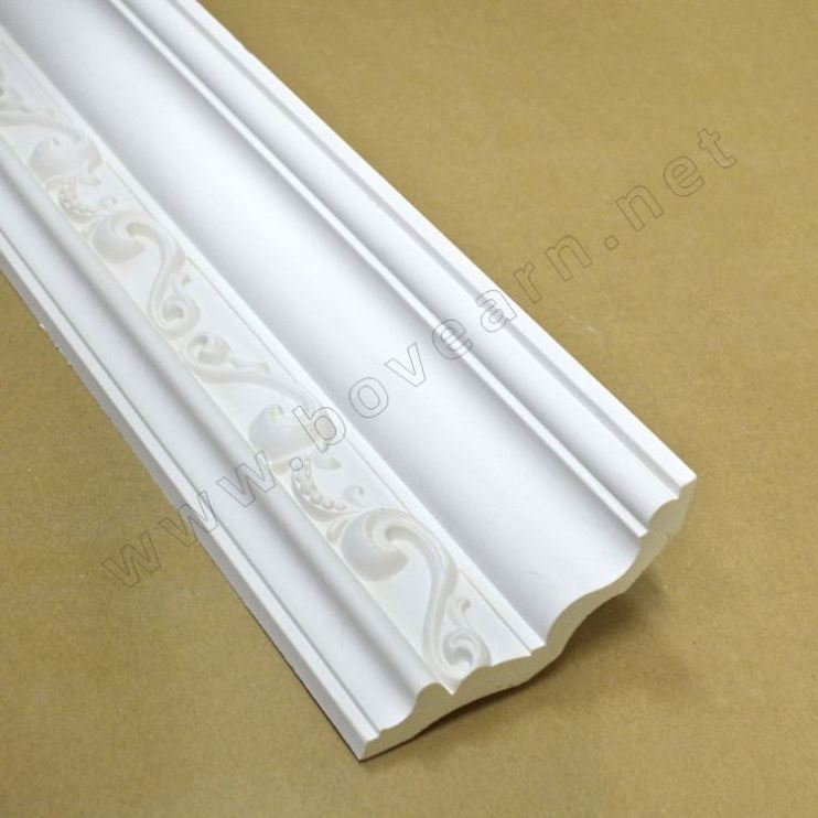 pop building material crown molding flexible fireproof carved Mouldings