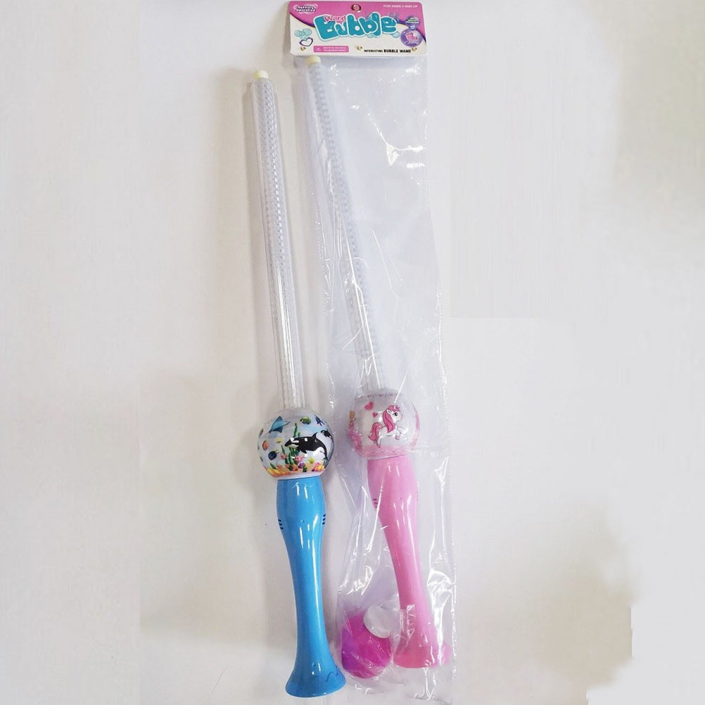 Small Order Quantity Wedding Sword Plastic Toy Water Soap bubble Wand Stick Tube For Kids