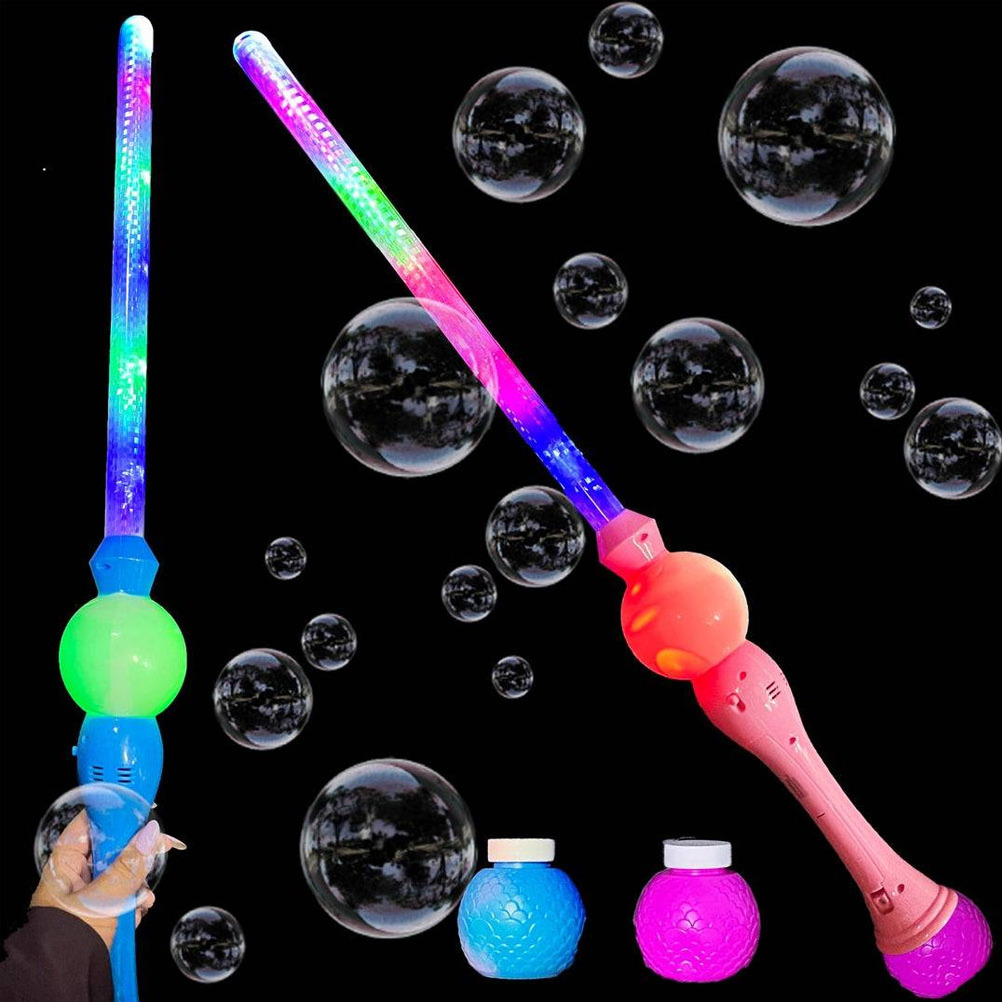 Small Order Quantity Wedding Sword Plastic Toy Water Soap bubble Wand Stick Tube For Kids