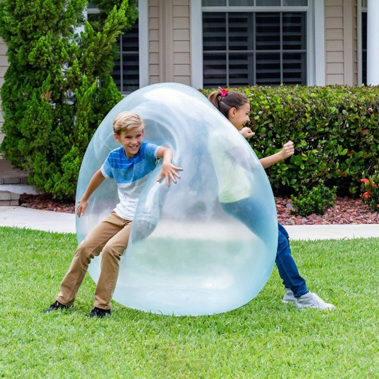 S174 Decompression Toy Elastic Ball Creative Oversized Inflatable Ball Water Injection TPR Bubble Ball