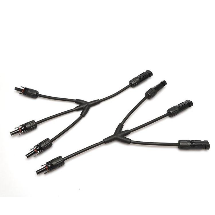 3 in 1 Y Branch Pv1f 6mm 4mm2 10mm2 Pv Protection Price List Pntecg Wiring Harness Cable Assembly   connector to  plug