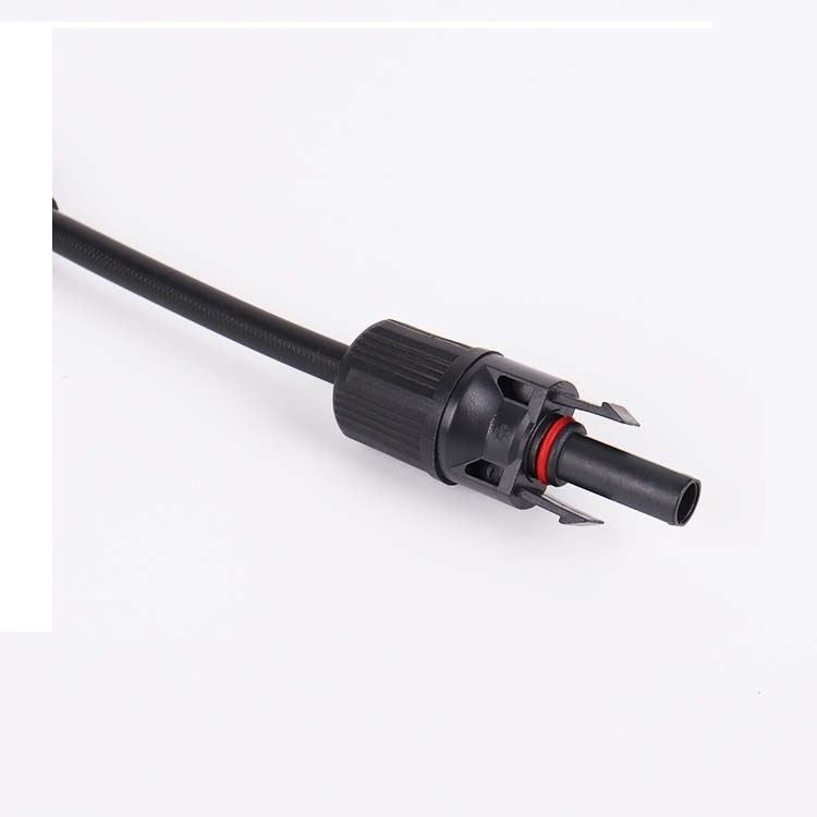 10 AWG 12 Meter Solar Panel Extension Cable Wire Black/Red with Connectors PV Cable connector to charge controller