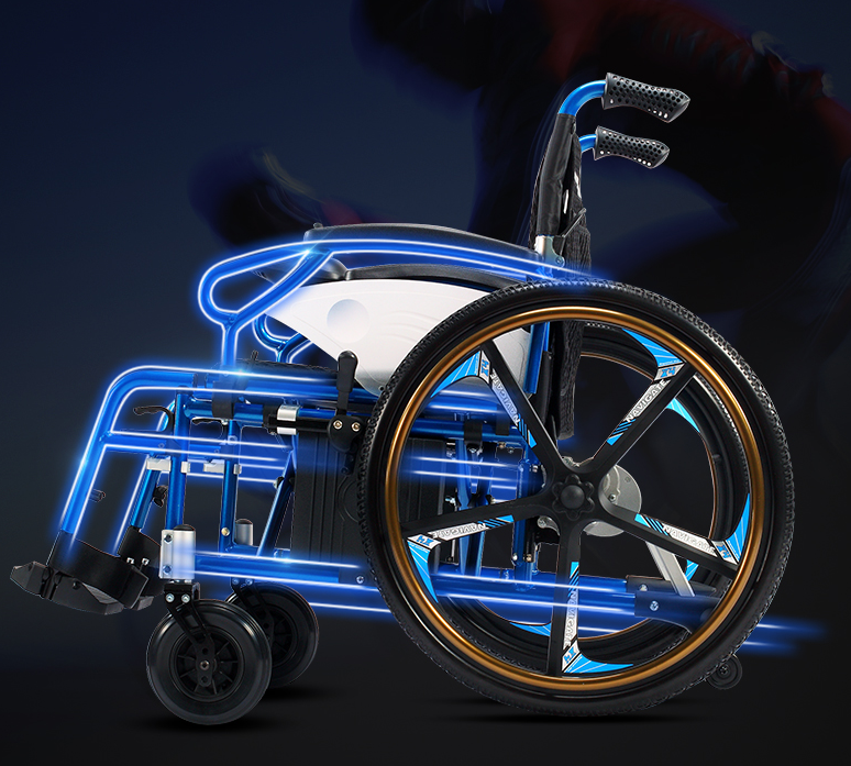 Modern design Folding High power of motor electric Wheelchair Automatic Cheap Prices  electric Wheel chair