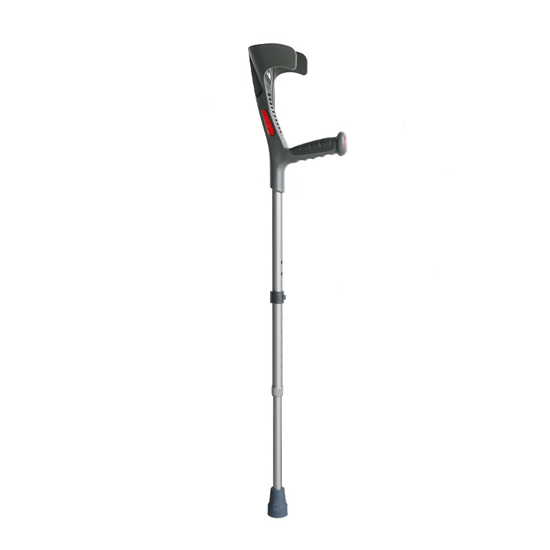 2023 Trending New Ergonomic Euro Style Crutch Comfortable Walking Stick Adjustable Elbow Crutch