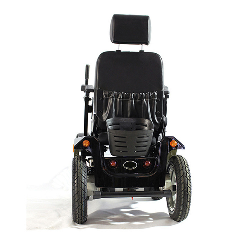 Power Motorized Travel All Terrain Ramp Reclining  Convenient Comfortable Special-needs Electric Wheelchair For Elderly