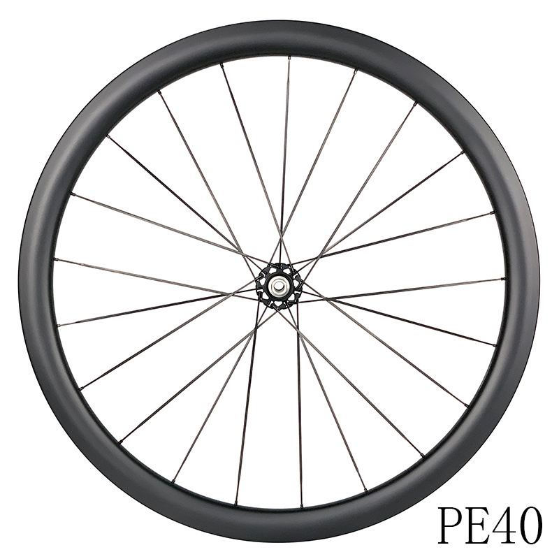 700c carbon spoke wheeselt disc brake ceramic bearing road and gravel 40mm depth wheelset