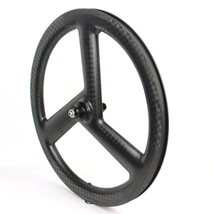 Folding Bike Wheels 451mm 3 spoke bicycle BMX carbon rims