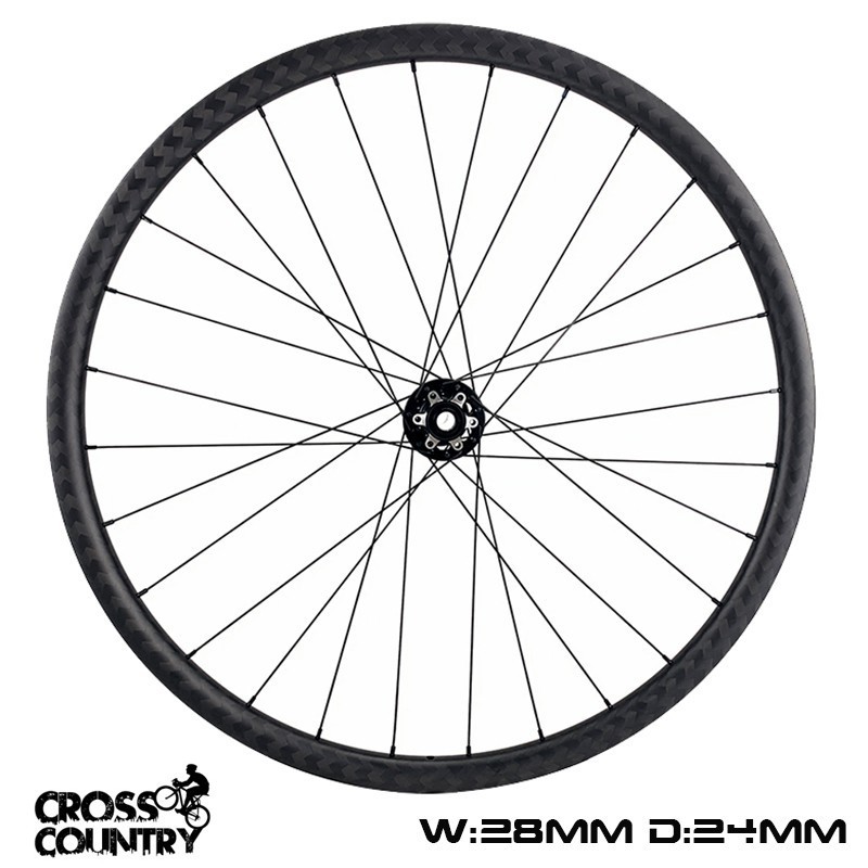 29er mtb 28mnm asymmetric 24mm depth ultralight wheelset cross country Chinese Wheel