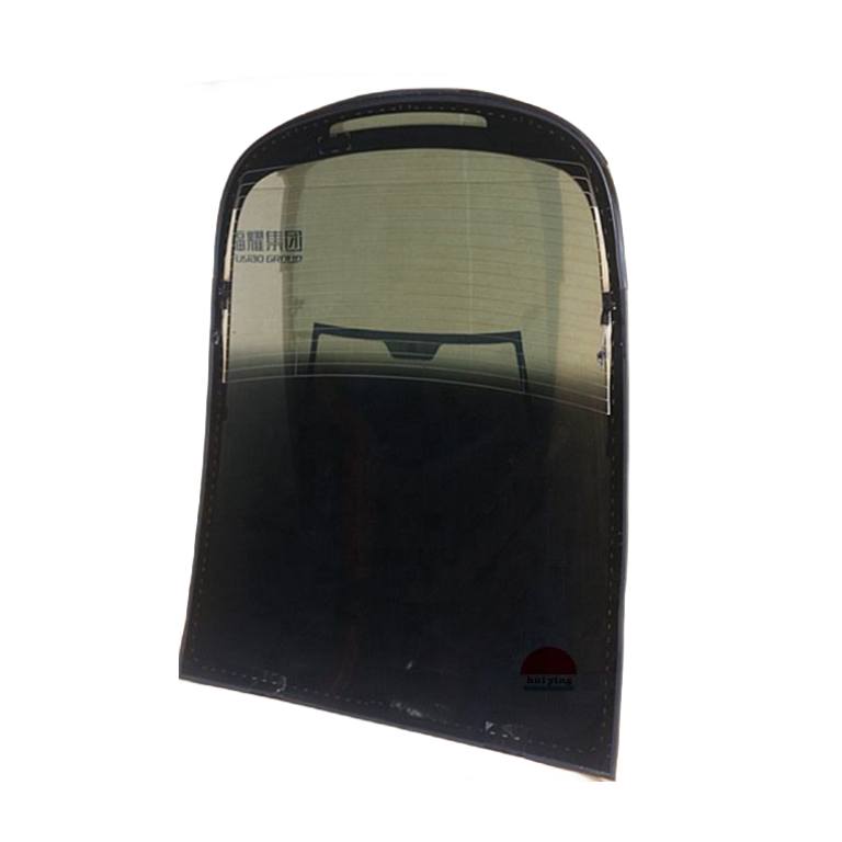 Fuyao Original Auto Glass for Tesl Model 3 Rear Windshield and Car Accessories with Sandwich Edge Strip GLB49281