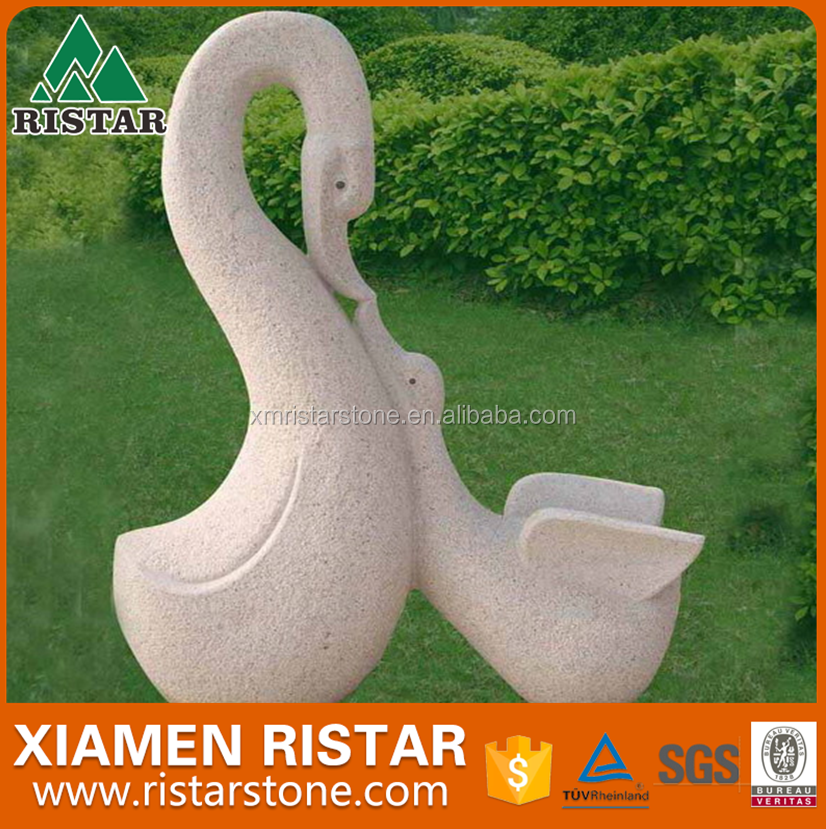 granite and marble stone animal carvings goose