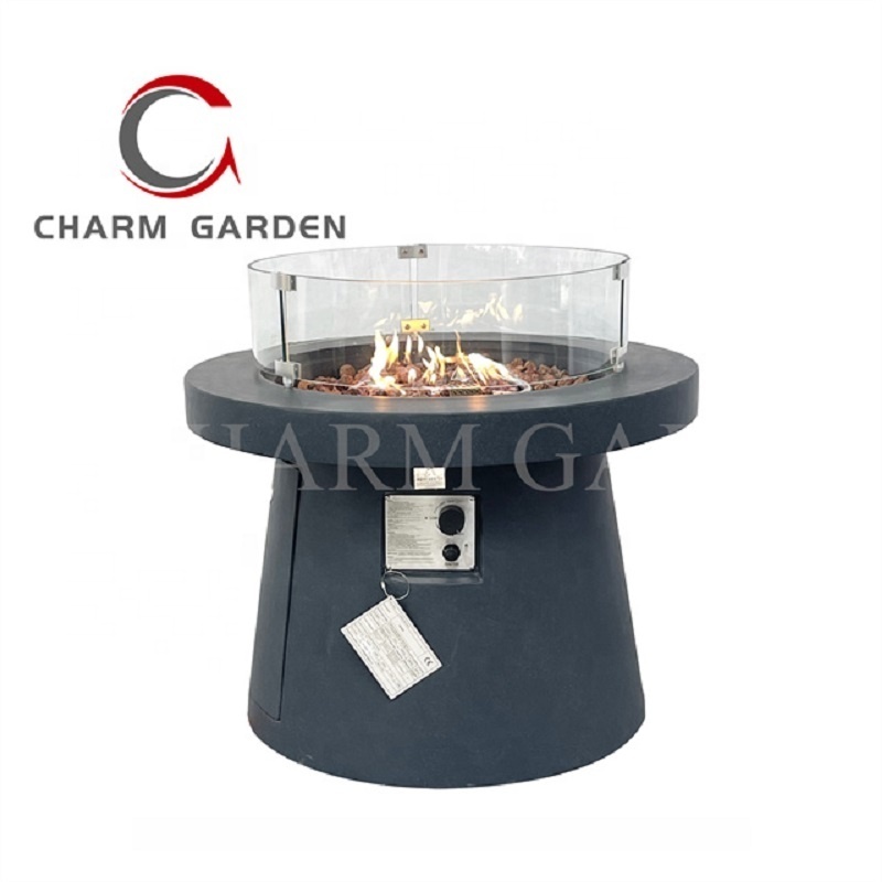 Premium Quality Outdoor Propane Gas Fireplace Table Top Fire Pit Portable Fireplace For Patio