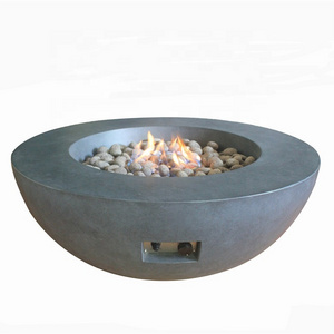 Outdoor Gas Table Top fire pit bowl for Backyard Furniture Patio Life