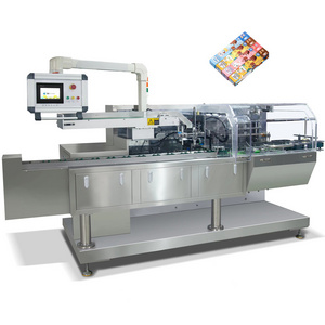 High Accuracy Ice Cream Cartoning Machine Ice Lolly Popsicle Paper Box Packing Innovative Fold-the-Leaflet Duck-in-Glue Feature