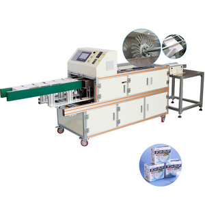 High-Speed Semi-Automatic Hot Melt Glue Sealing Machine for Packing Denture Soaking  Carton Boxes Small Box Gluing