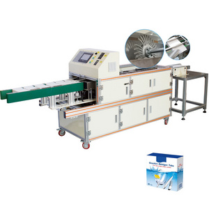 Automatic Clean block Hot Melt Glue Sealing Machine for Packing Biscuit Cake Carton Boxes Small Box Gluing