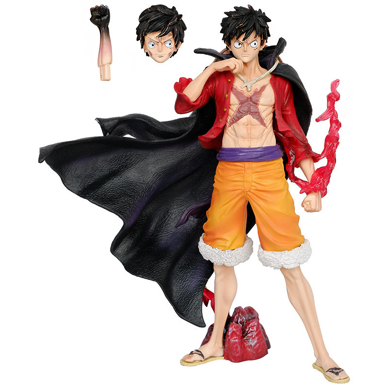 High Quality Anime Figure One Pieces new Four emperors Luffy Figuras Japan Manga Figure Toy Resin Crafts PVC Anime Action Figure