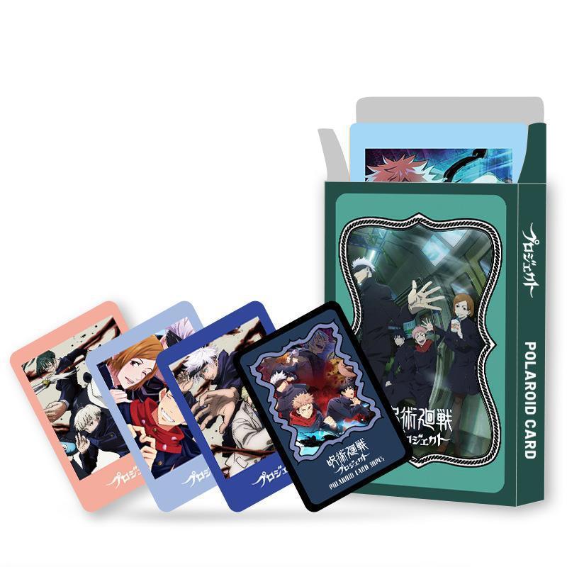 High Quality Double-sided Lomo Photocards Jujutsa Kaison 30pcs/box Cartoon Playing Funny Cards for Kids