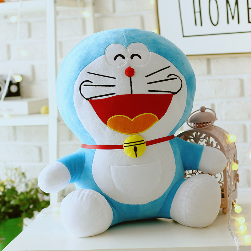 Manufacturer wholesale Dream doraemon Dingdang cat plush figure toys doll blue fat pillow stuffed plush toy birthday gift girl