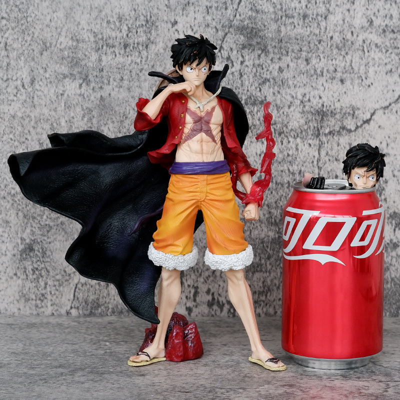 High Quality Anime Figure One Pieces new Four emperors Luffy Figuras Japan Manga Figure Toy Resin Crafts PVC Anime Action Figure