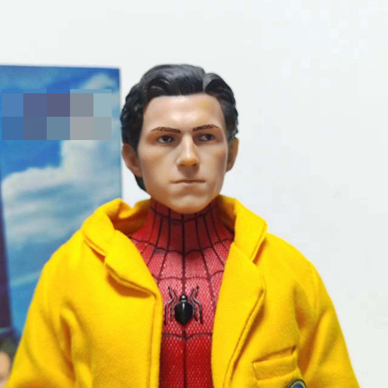 Wholesale Super Hero Spider Statue Action Figures Collection Toys Doll Decoration Two Heads Figures Model